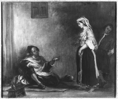 The Arab Merchant by Ferdinand Victor Eugene Delacroix